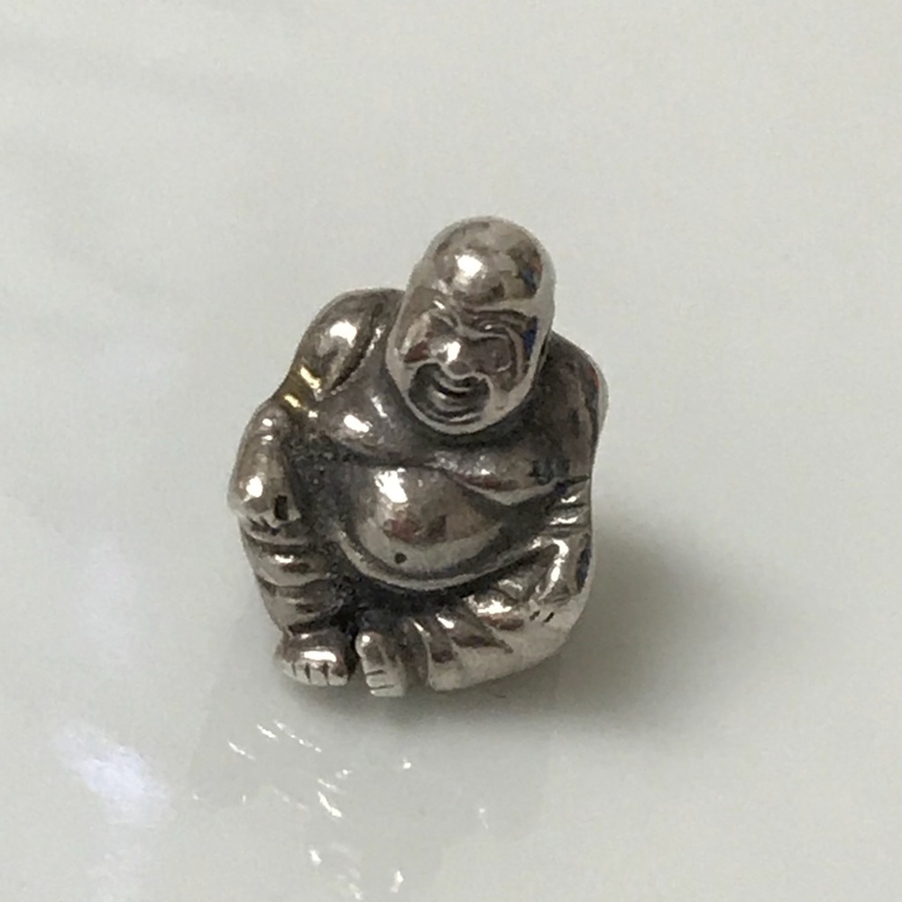 Pandora smiling Buddha charm